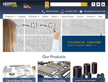 Tablet Screenshot of leadertechinc.com